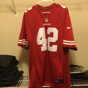 Nike Ronnie Lott number 42 jersey